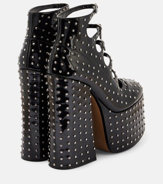 Escarpins Kiki à plateau en cuir à ornements | Marc Jacobs