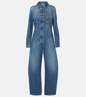 Jumpsuit Round aus Denim | Alaïa