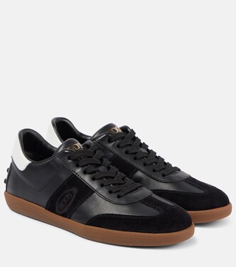 Sneakers aus Leder mit Veloursleder  | Tod's