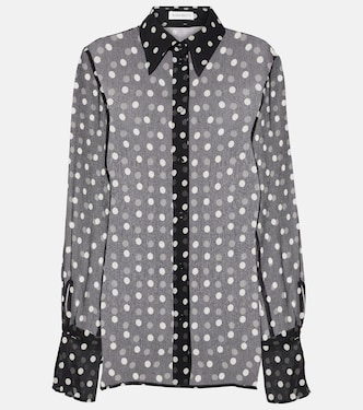 Top aus Seidenchiffon | Nina Ricci