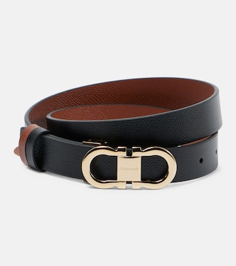 Cintura reversibile Gancini in pelle | Ferragamo