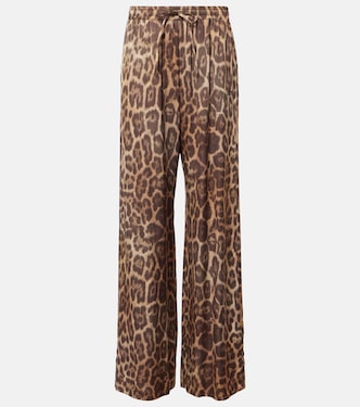 Pantaloni pigiama con stampa leopardata | Stella McCartney