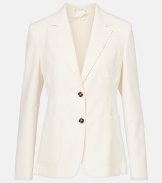 Single-breasted cotton blazer | Max Mara