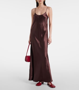 Abito sottoveste in raso | Vince