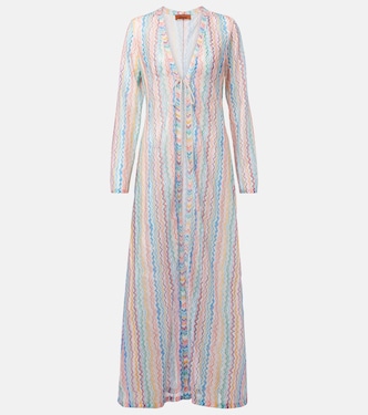 Cover-up aus Häkelstrick | Missoni