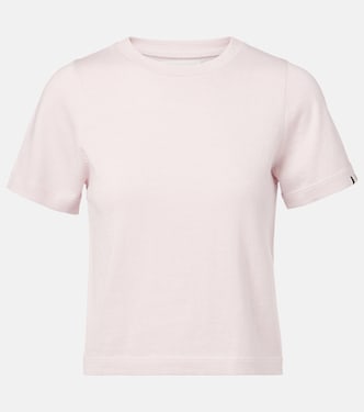 T-Shirt N°267 Tina aus Baumwolle und Kaschmir | Extreme Cashmere