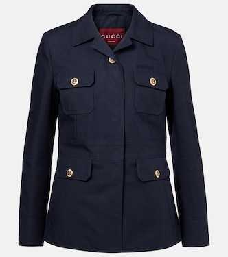 Cotton canvas jacket | Gucci