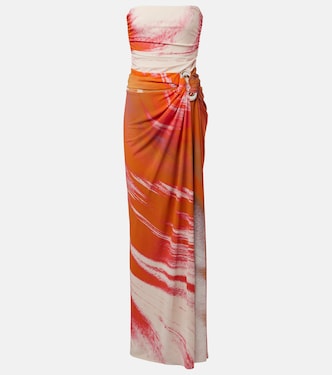 Emma printed jersey maxi dress | Simkhai