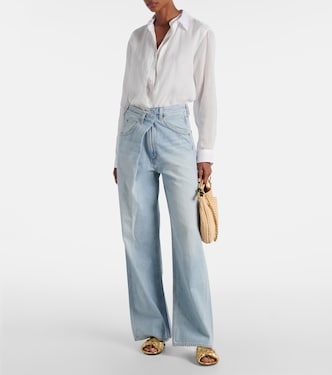 Jeans anchos Vana de tiro bajo | Agolde