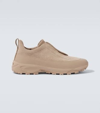 Sneakers Monte Triple Stitch aus Veloursleder | Zegna