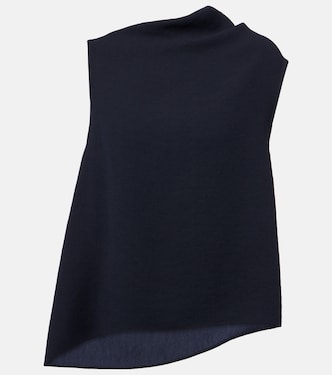 Asymmetric draped top | Vince