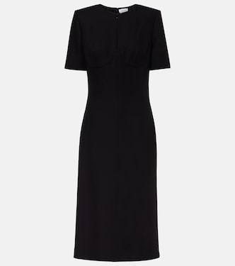 Wool-blend midi dress | McQueen