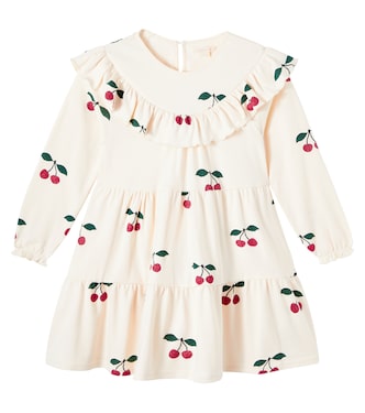 Robe Mali imprimée en coton à paillettes | Konges Sløjd