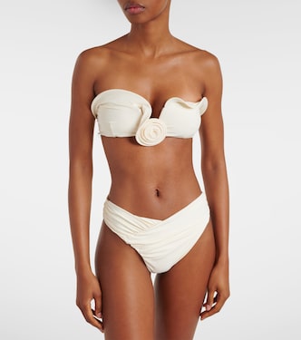 Ruched bikini bottoms | Magda Butrym