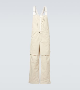 Cotton corduroy ski salopettes | Brunello Cucinelli