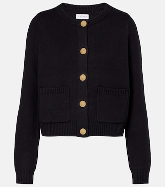 Mahal cotton and cashmere cardigan | Velvet