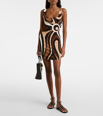 Marmo jersey minidress | Pucci