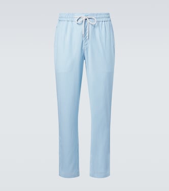 Pantalon slim Parc en laine mélangée | Vilebrequin
