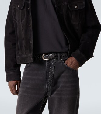 x Aaron Levine - Cintura in pelle | Studio Nicholson