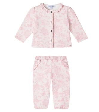 Baby cotton top and sweatpants set | Tartine et Chocolat