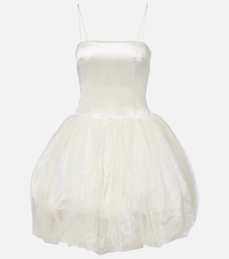 Bridal Sadie wool and silk corset dress | Danielle Frankel