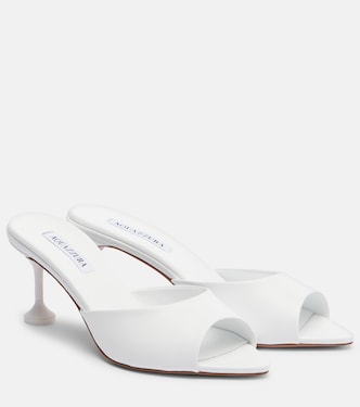 Bisous leather mules | Aquazzura