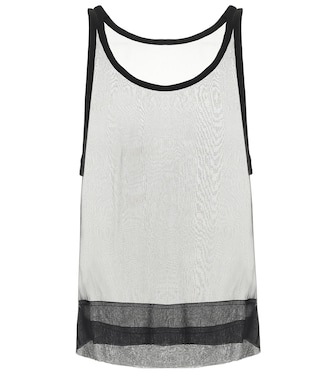 Valentino silk chiffon tank top | Valentino