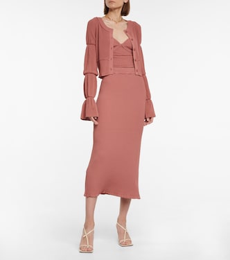 Piper ribbed-knit bustier | Altuzarra