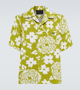 Short-sleeved cotton shirt | Prada