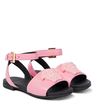 Medusa leather sandals | Versace Kids