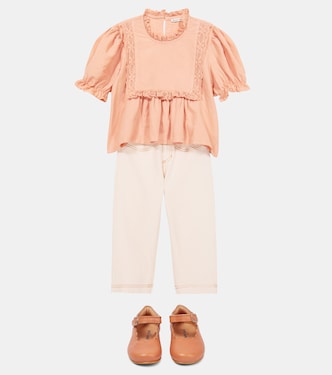 Bluse Ginevra aus Baumwolle und Leinen | The New Society