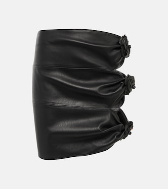 Mini-jupe en cuir | Magda Butrym