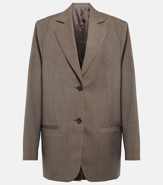 Blazer oversize in lana | Toteme