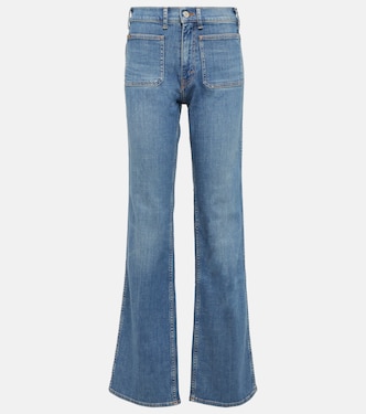 Flared mid-rise jeans | Polo Ralph Lauren