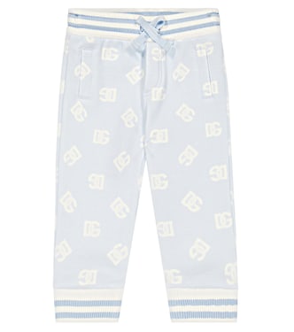 Baby - Pantaloni sportivi DG in cotone | Dolce&Gabbana Kids