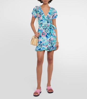 Bedrucktes Minikleid Aude | Poupette St Barth