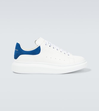 Oversized leather sneakers | McQueen