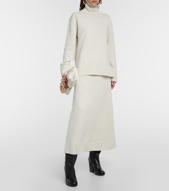 Maxirock aus Woll-Tweed | Joseph