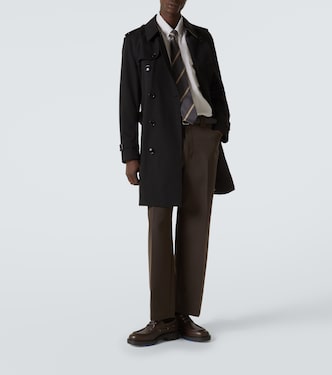 Cotton gabardine trench coat | Burberry
