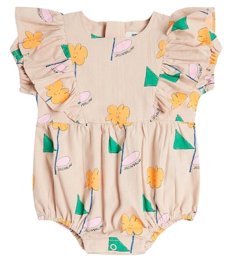 Baby - Body Orange Flower in cotone | Jellymallow