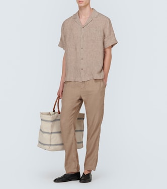 Pantalon Oscar en lin | Frescobol Carioca