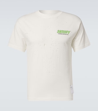 T-Shirt MothTech aus Baumwoll-Jersey | Satisfy