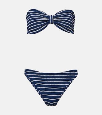 Jean striped bikini | Hunza G