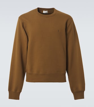 Cotton fleece sweatshirt | Saint Laurent