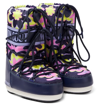 Stivali doposci Icon con stampa floreale | Moon Boot Kids