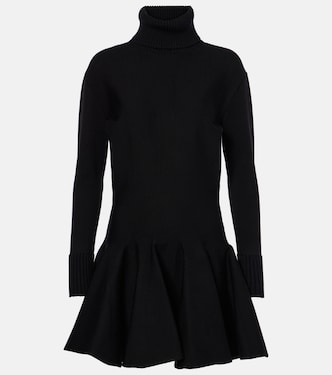 Wool-blend minidress | Valentino