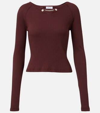 Top aus Baumwoll-Jersey | McQueen