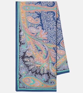 Pañuelo Aida de lana y seda con paisley | Etro