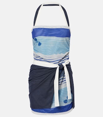 Breeze printed mesh minidress | SIR
