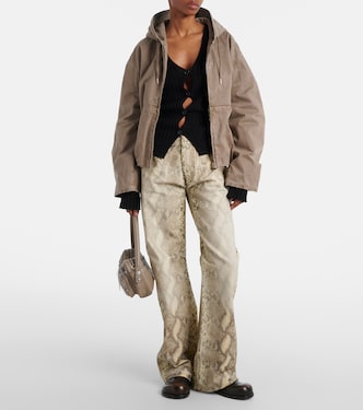 Kapuzenjacke Olido aus Denim | Acne Studios